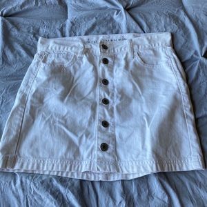Old Navy white denim skirt